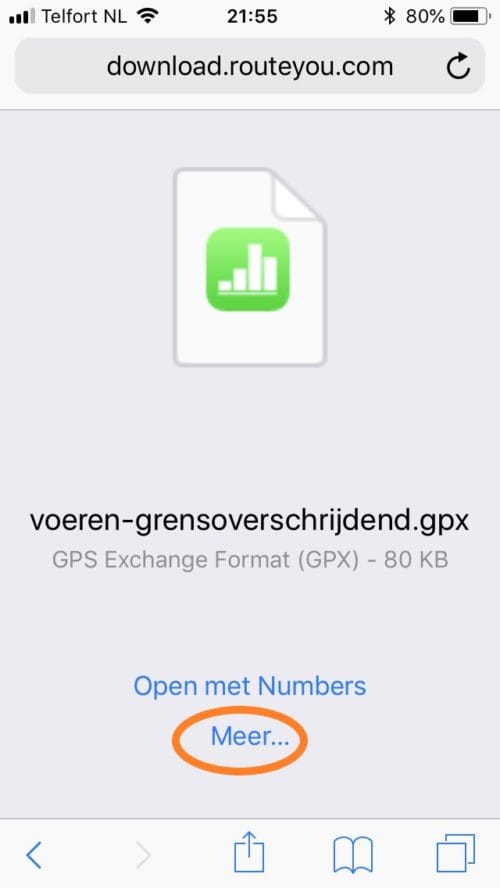 Gpx чем открыть на iphone